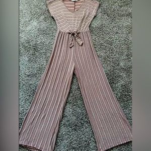 Stretchy Wide Leg Jumpsuit